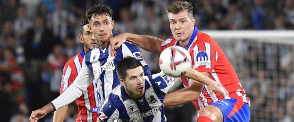 El duelo entre ambos equipos terminó empatado 1-1 en el nuevo estadio de Anoeta.