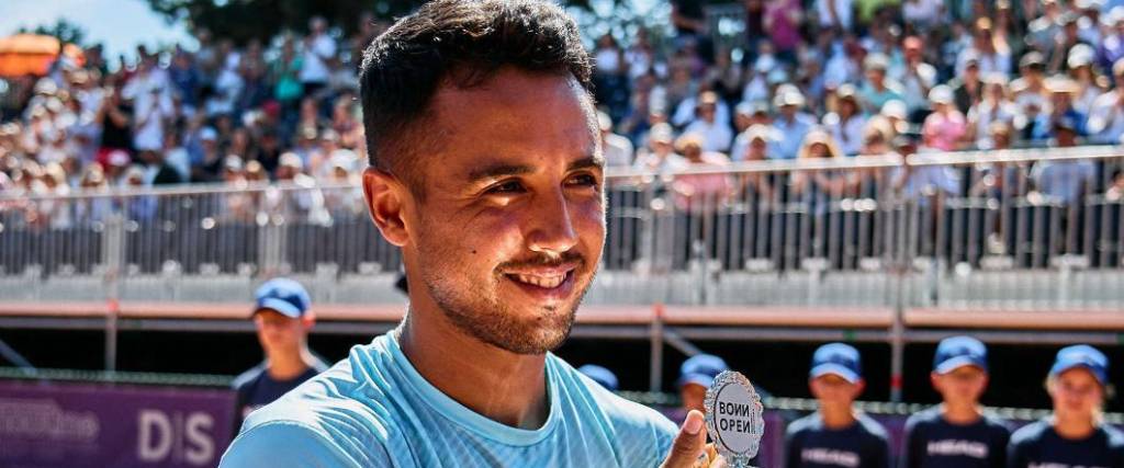 Hugo Dellien sumó su tercer título del año tras conquistar el título en Alemania.