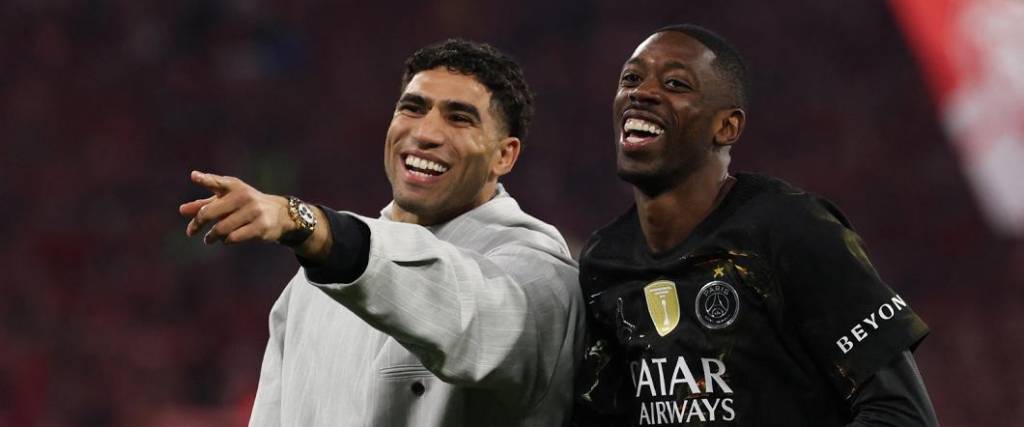 Tanto el defensor marroquí como el delantero francés superaron diferentes molestias físicas en el PSG.