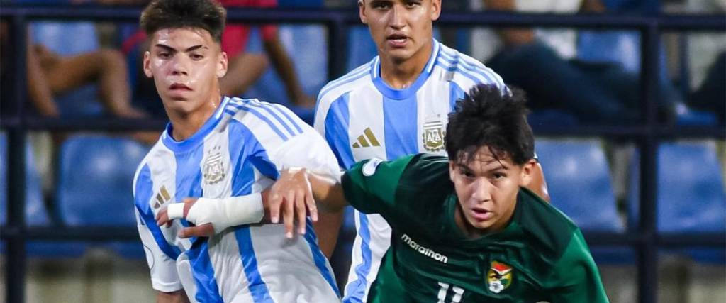 La Verde no pudo ante Argentina y terminó cayendo por goleada (3-0) en el Sudamericano sub-17.