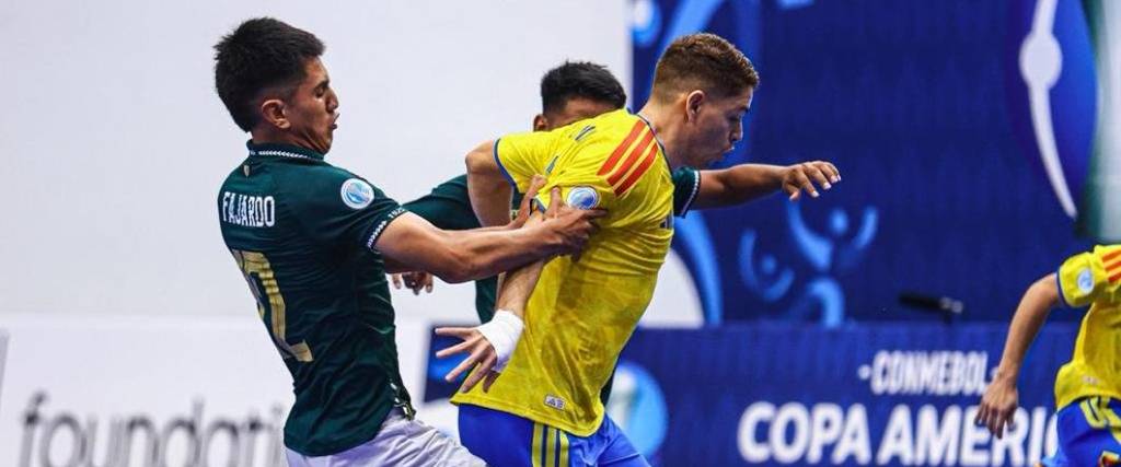 La selección boliviana sufrió su tercera derrota en la fase de grupos de la Copa América de futsal.
