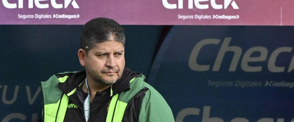 Óscar Villegas, técnico de la selección boliviana