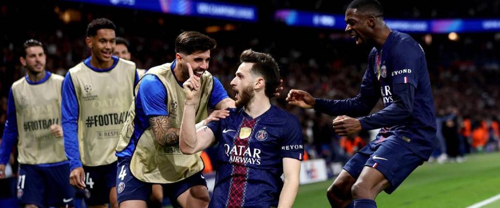 El georgiano Khvicha Kvaratskhelia marcó el segundo tanto del conjunto parisino en el duelo ante Liverpool.