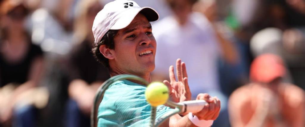 El tenista boliviano cayó 3-2 en cinco sets ante Landaluce, quedando eliminado en primera ronda en París.
