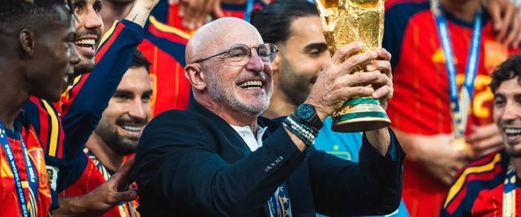 El técnico español logró el segundo título Mundial de España tras la victoria ante Argentina en la final.