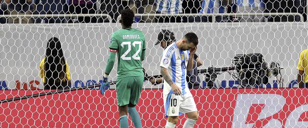 Messi disputó cuatro de los cinco partidos de su selección en esta Copa América. 