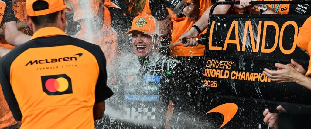 El piloto Lando Norris se coronó campeón de la Fórmula 1 por primera vez en su carrera.