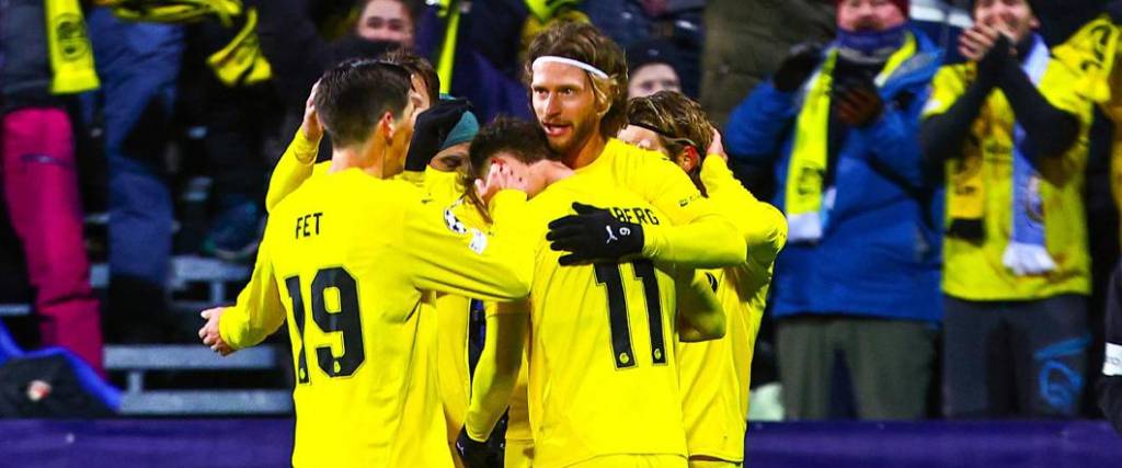 El equipo noruego se impuso por 3-1 en condición de local ante el Manchester City de Guardiola.