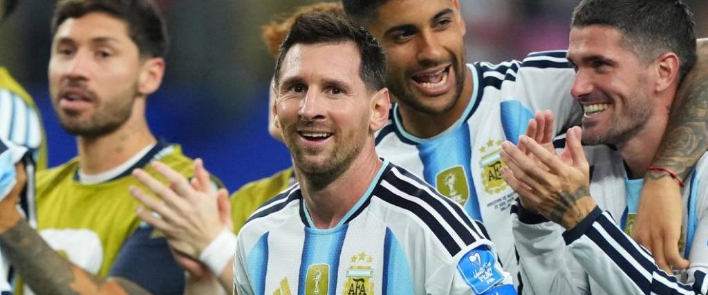 El delantero argentino llegó a la cifra de 18 goles tras anotar dos anotaciones en el duelo ante Austria.
