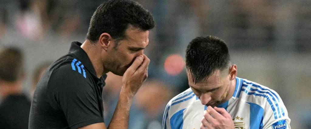 El técnico de la Albiceleste manifestó que las noticias sobre la lesión de Messi son alentadoras.