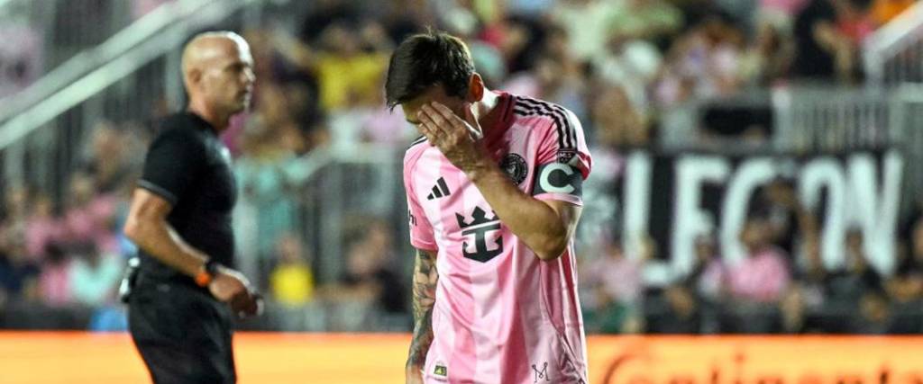 El astro argentino no pudo marcar diferencia a favor del Inter Miami en el duelo ante Chicago Fire.