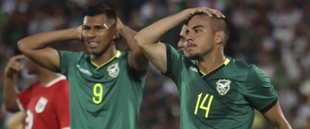 Los jugadores de la selección nacional se lamentaron por no poder conseguir una victoria de local.