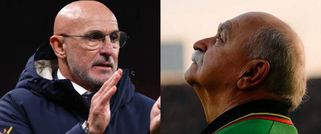 El actual técnico de la selección española, Luis de la Fuente, le dedicó un emotivo mensaje al ‘Bigotón’.