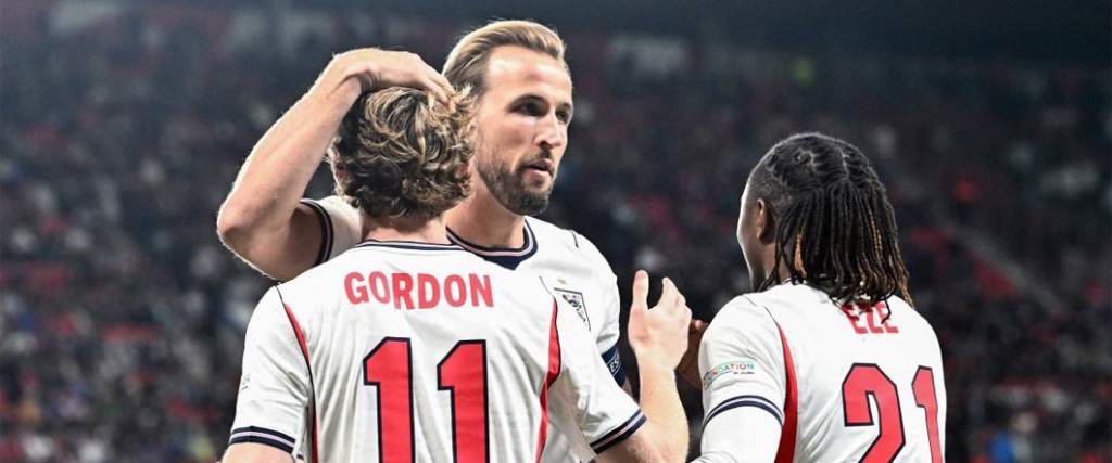 Con goles de Gordon y Kane, Inglaterra obtuvo su primera victoria en la Liga de Naciones de la UEFA.