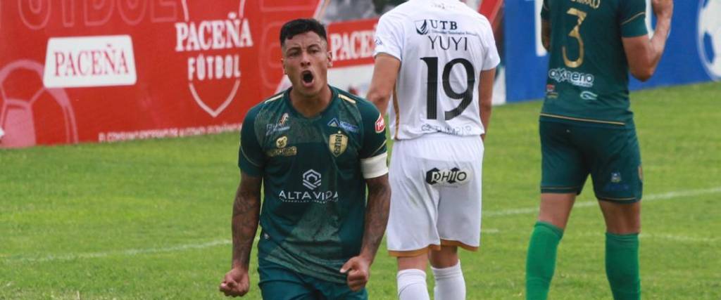 El argentino Agustín Graneros marcó tres goles para la victoria del cuadro verdolaga en el Pajonal.