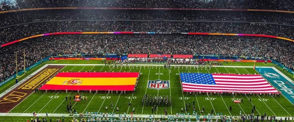 El estadio Santiago Bernabéu volverá a ser sede de un partido de la NFL en España durante 2026.