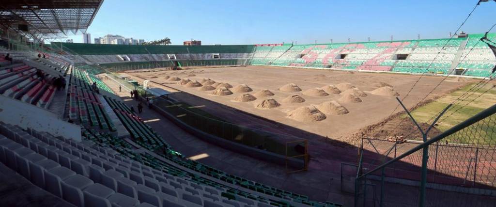 Así luce el estadio Tahuichi Aguilera de cara a la final de la Copa Sudamericana 2025.