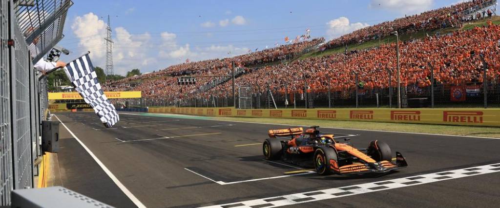 El australiano Oscar Piastri obtuvo su primera victoria de la temporada tras imponerse en el GP de Hungría.