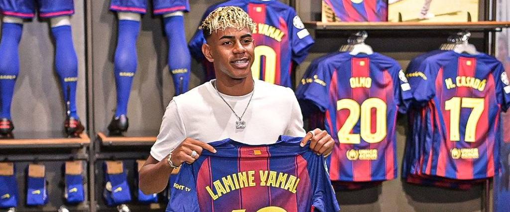 La joven estrella del FC Barcelona lucirá el dorsal 10 en su camiseta para la nueva temporada en Europa.