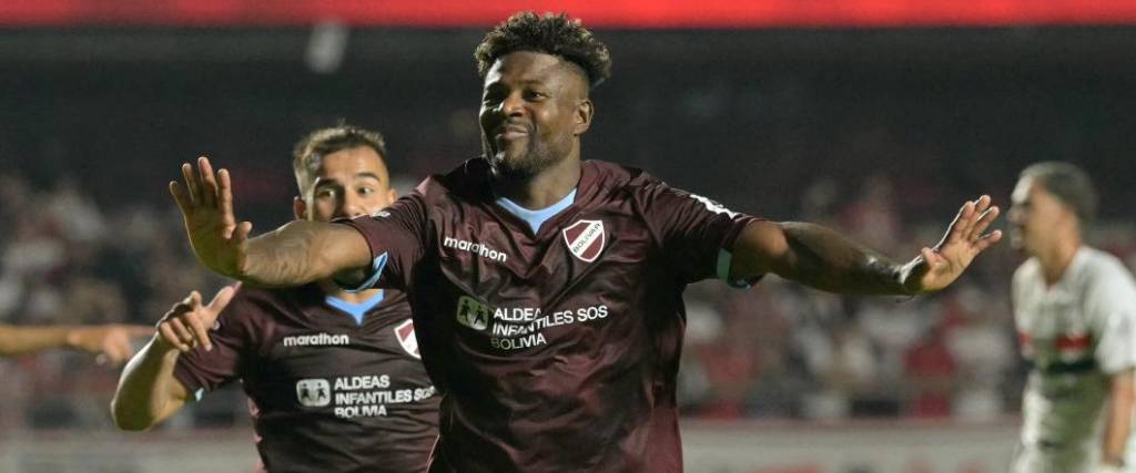El delantero colombiano, que fue héroe ante Gremio, anotó un golazo ante Sao Paulo en el morumbí.