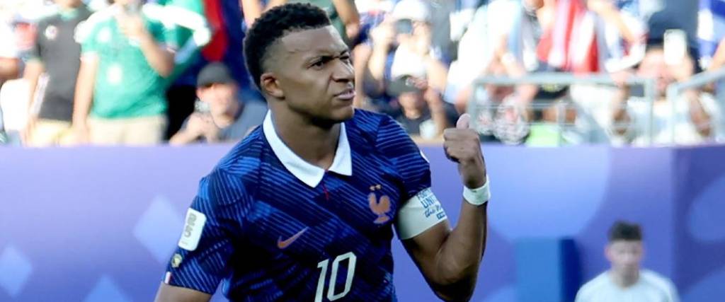 El delantero francés marcó un tanto para la victoria de Francia ante Paraguay, en Filadefia.