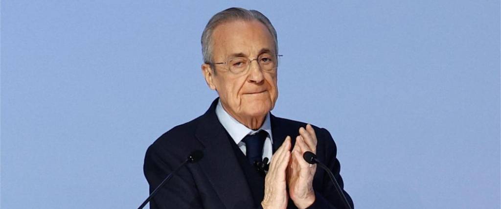 El presidente del Madrid, Florentino Pérez, fue protagonista de la asamblea de socios del club merengue.
