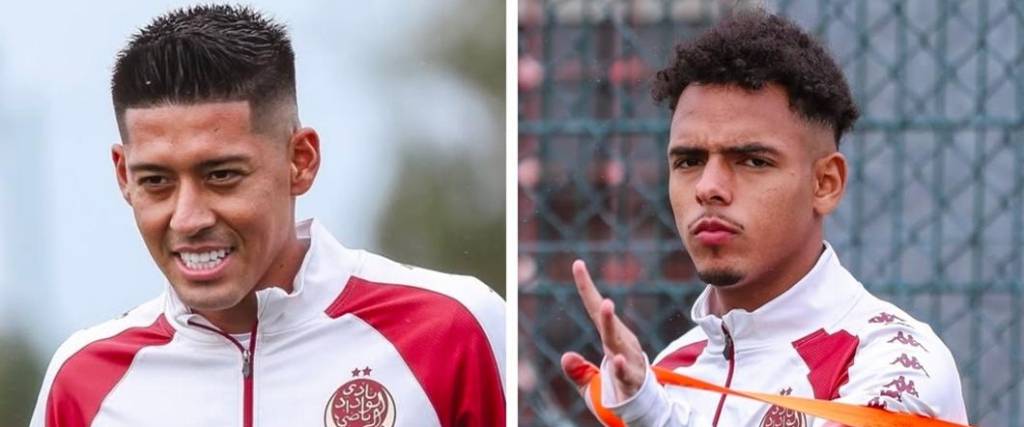 Ambos jugadores iniciaron desde el ‘vamos’ en el partido entre Wydad AC y Nairobi United de Kenia.