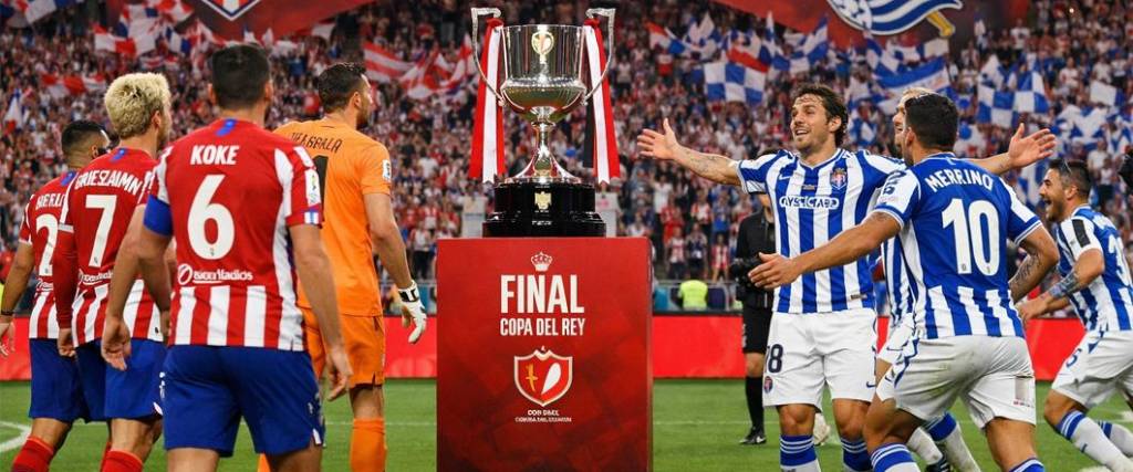 La final de la Copa del Rey entre Atlético Madrid y Real Sociedad se disputará este sábado en La Cartuja.