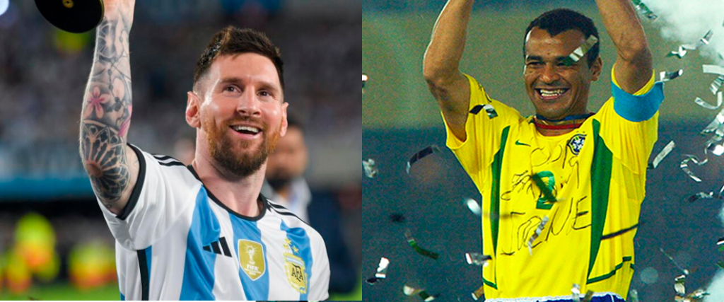  Messi podría igualar al brasileño ‘Cafú’ en ser el segundo futbolista en jugar su tercera final del Mundial