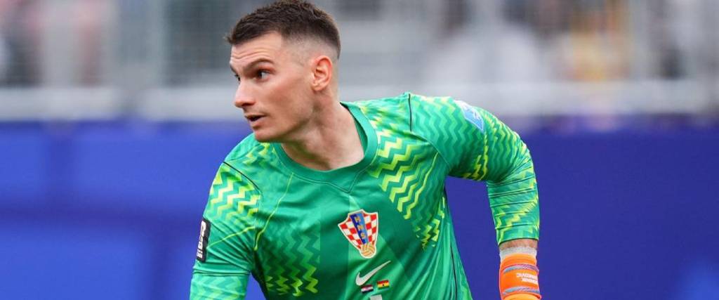 El guardameta croata llegó a Barcelona para sumarse al club azulgrana.