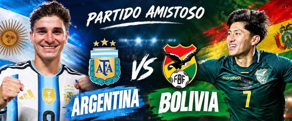 Julián Álvarez es la carta goleadora de Argentina, mientras que Miguelito es la referencia ofensiva de Bolivia
