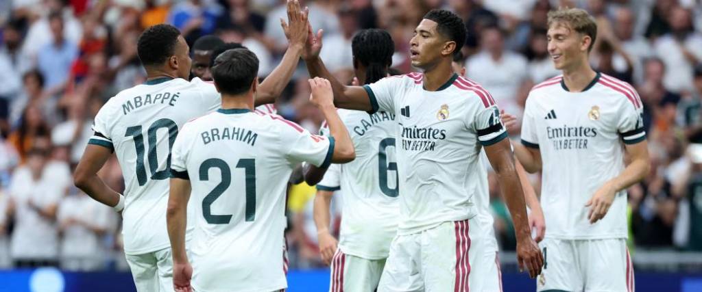 Mbappé y Bellingham anotaron los goles para la victoria del conjunto merengue ante el Málaga.