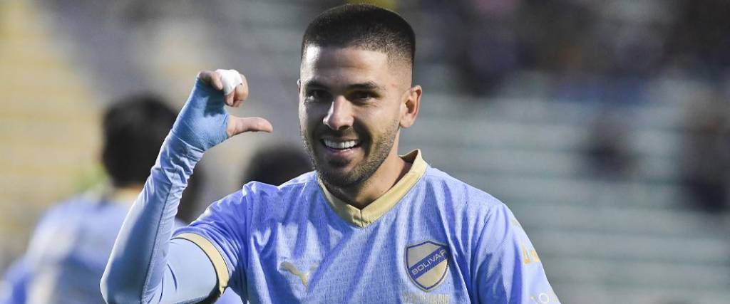 ‘Tonino’ Melgar es uno de los cuatro jugadores de Bolívar que viajará rumbo a Asia para el duelo con Japón.