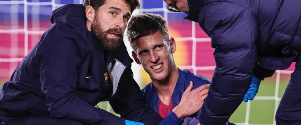 El equipo azulgrana no podrá contar con Dani Olmo a raíz de una lesión en el hombro izquierdo.