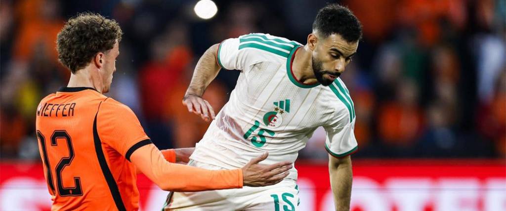 El equipo argelino logró una victoria por la mínima diferencia ante Países Bajos en la previa al Mundial.