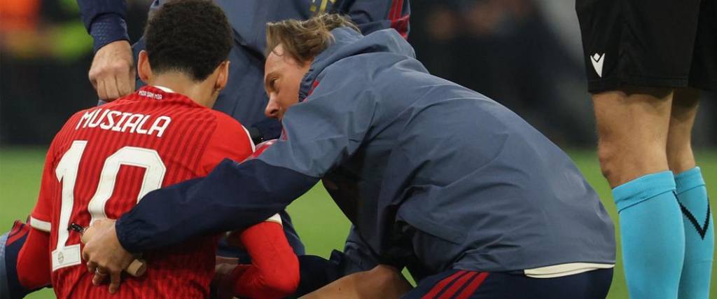 El delantero alemán sufrió un segundo desmayo en tres días, este martes en el amistoso del Bayern.