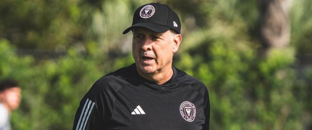 El técnico argentino empezó su trabajo en el Inter Miami de la MLS. 