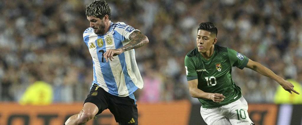 Rodrigo de Paul fue parte del equipo argentino que ganó la Copa del Mundo en Qatar 2022