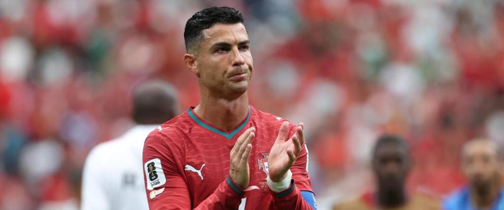 El delantero portugués no tuvo un buen partido en el debut mundialista ante República del Congo.
