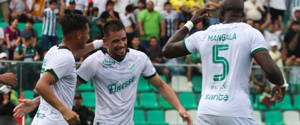 El conjunto albiverde logró una victoria por goleada para sellar su pase a la siguiente ronda del repechaje.