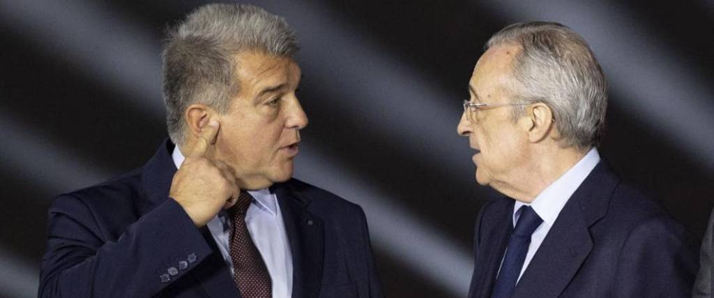 No hay buena relación entre los presidentes del Barcelona y Real Madrid debido al caso Negreira.