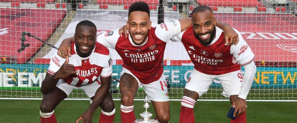 El marfileño Nicolás Pepé tuvo un paso por el Arsenal de Inglaterra antes de marcharse al Villarreal.