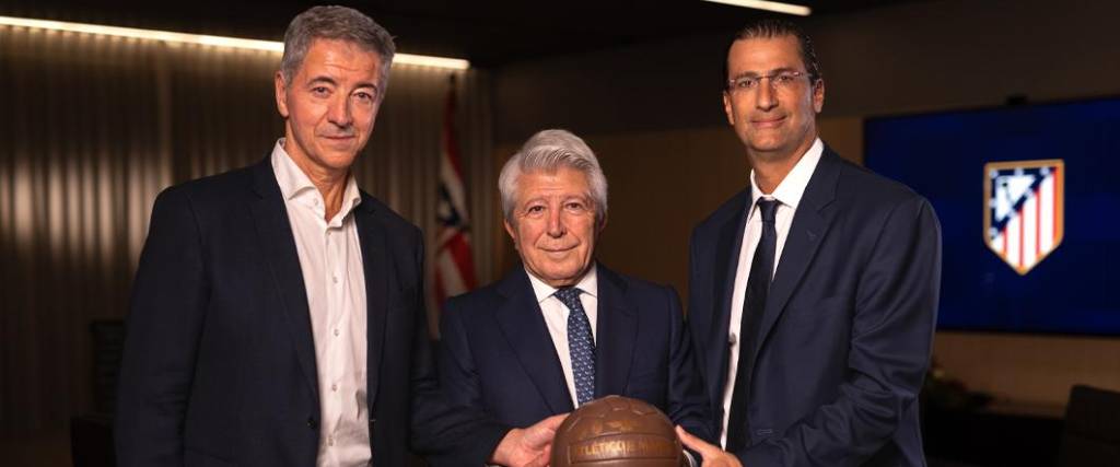 El club colchonero anuncio la venta de la mayoría de acciones al grupo inversor Apollo Sports Capital.