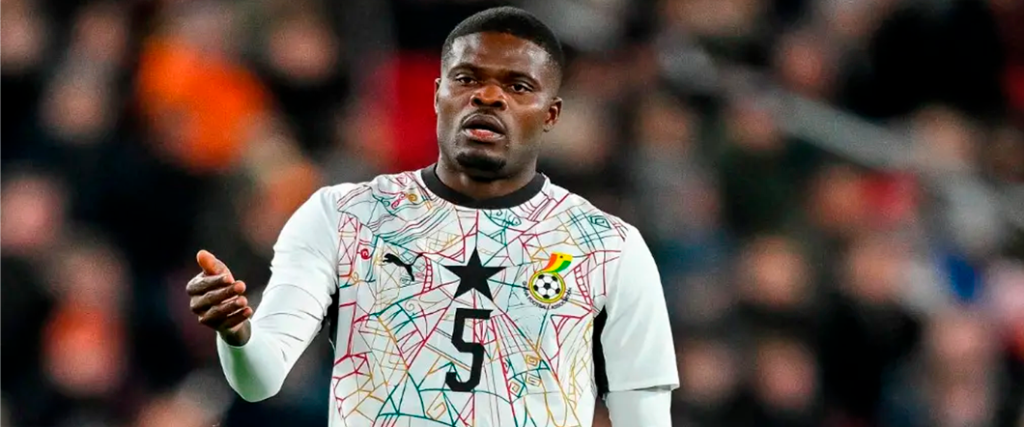 El jugador de la selección ghanesa se perderá el debut contra Panamá en el Mundial.