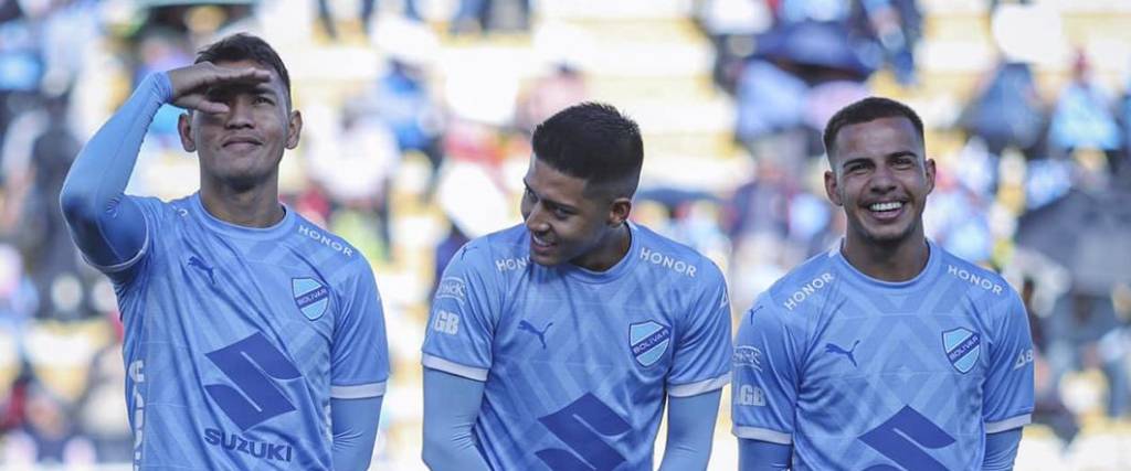 Sagredo, Vaca y Matheus son tres de los cinco convocados de Bolívar a la selección boliviana