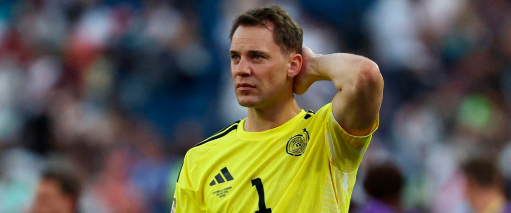 El portero del Bayern Múnich disputó su último partido con la camiseta de la selección alemana.