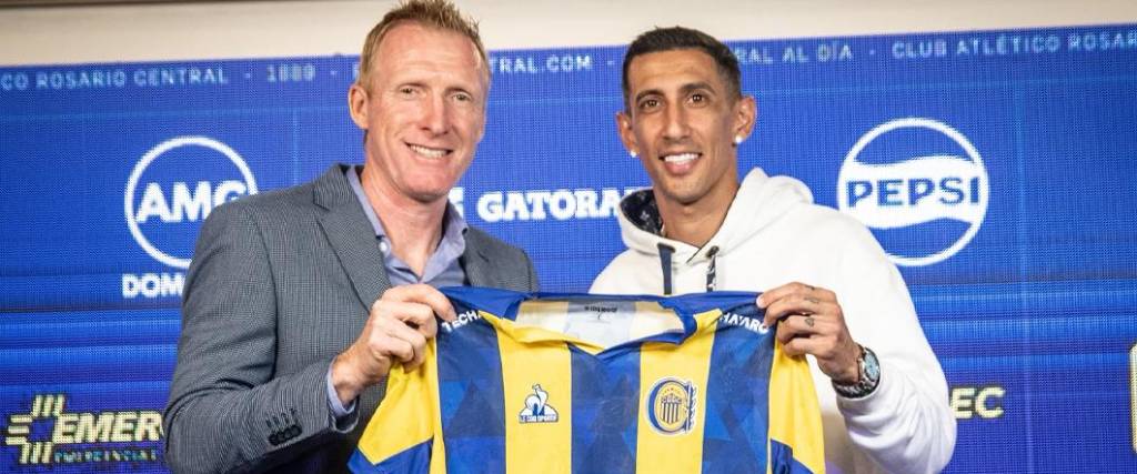 ’Fideo’ Di María fue presentado como nuevo jugador de Rosario Central, el club de sus amores en Argentina.