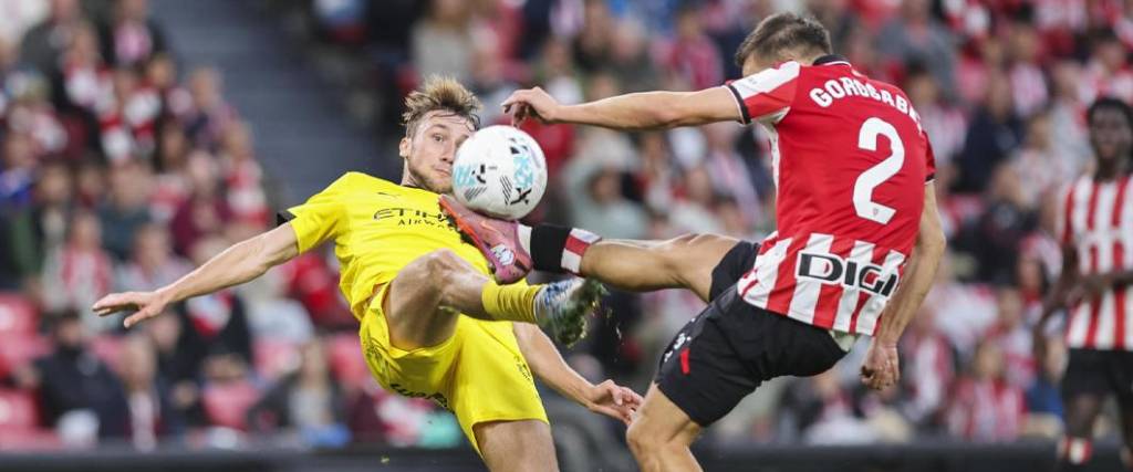 El duelo entre el Athletic Club y Girona terminó igualado 1-1 en San Mamés.