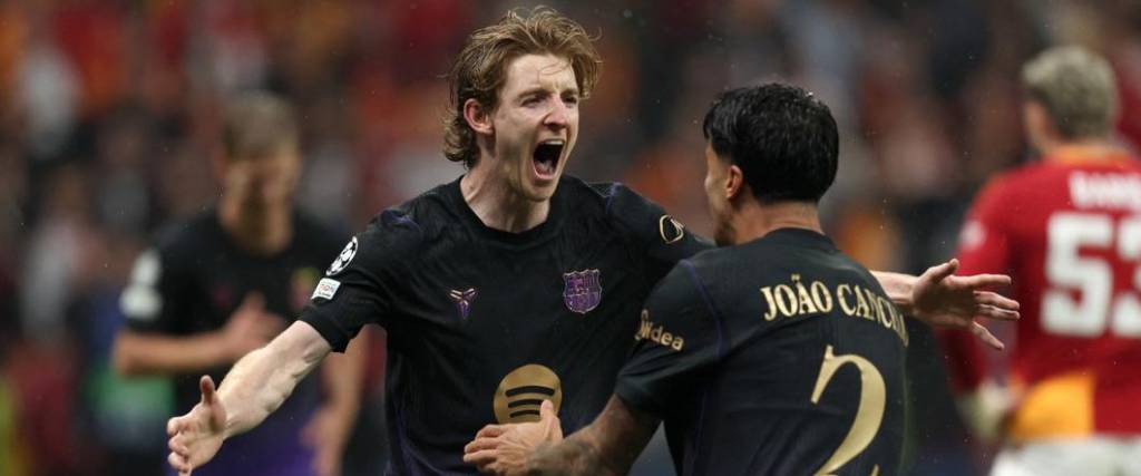El inglés Anthony Gordon marcó el tercer tanto para la remontada del conjunto azulgrana en Turquía.