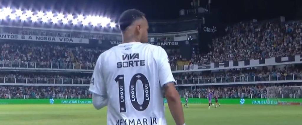 Neymar hizo oficial su regreso con Santos